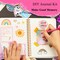DIY Journal Kit for Teen Girls, Stationary & Diary Set with Stickers,Make Your Own Art Crafts Journaling Kit for Tween, Scrapbook Art Crafts Kit Teen Girl Birthday Gift Idea